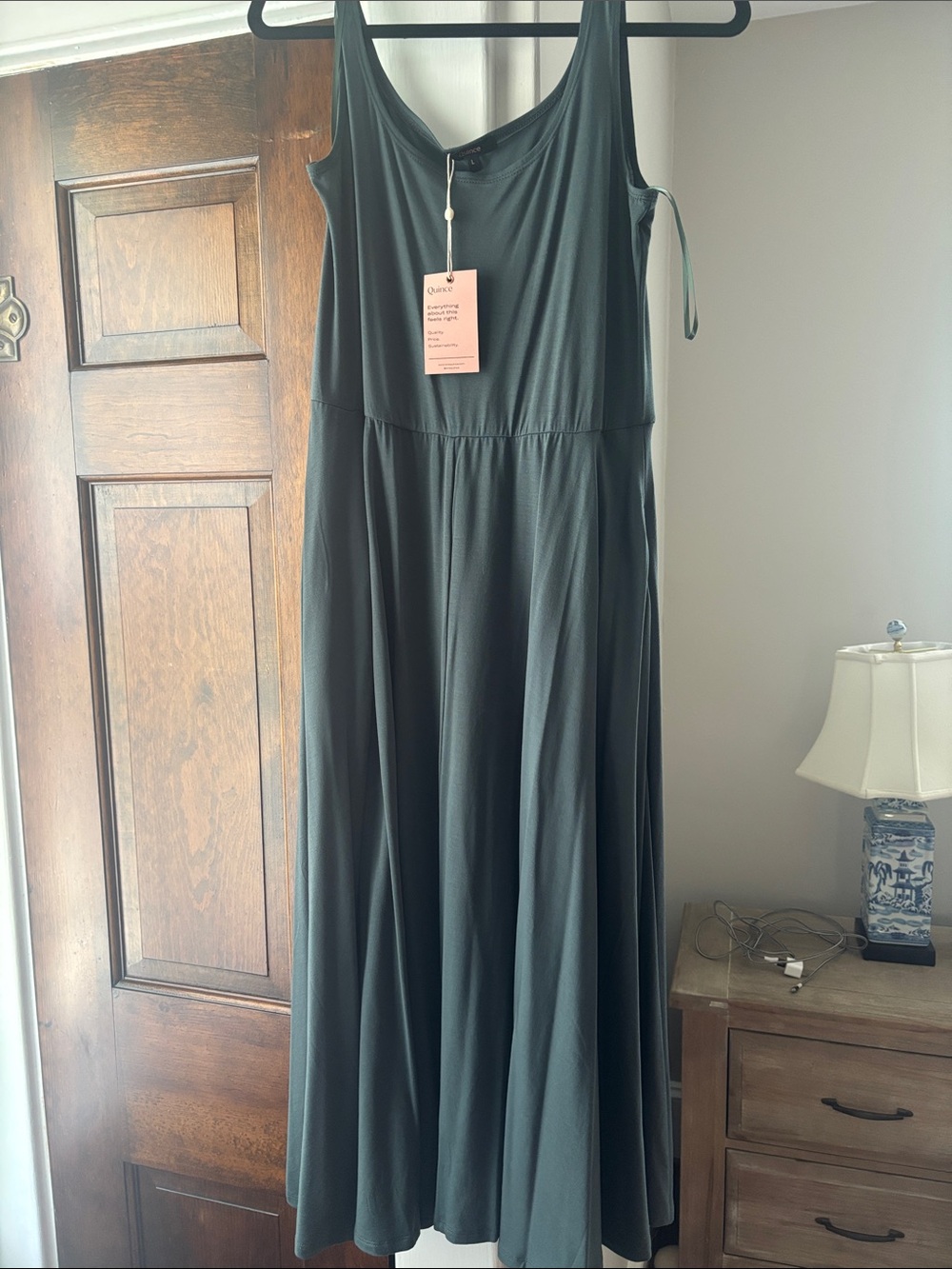 Quince jersey dress